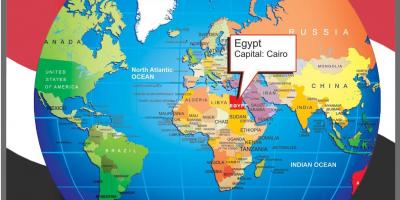 Kairo mesto na svetovnem zemljevidu